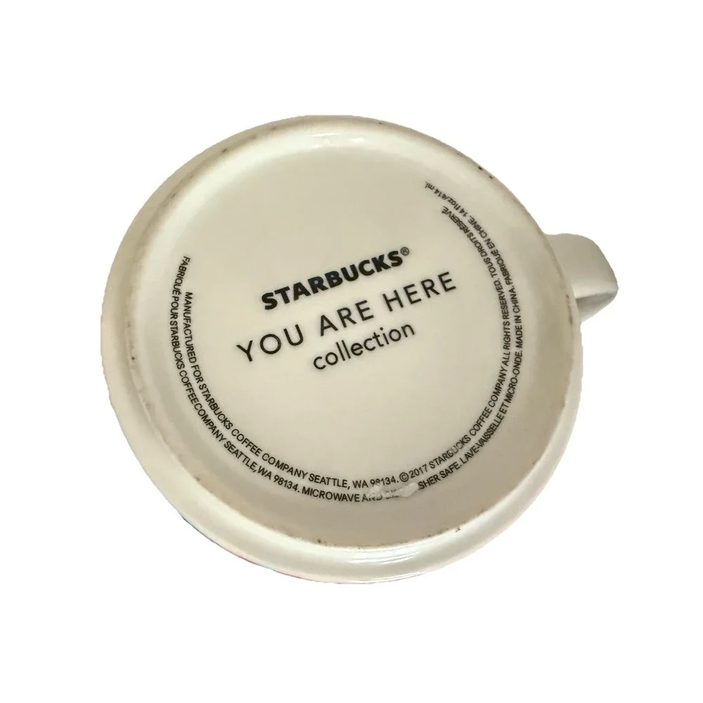 Starbucks Florida You Are Here Collection Ceramic Coffee Tea Mug 14 New No Box